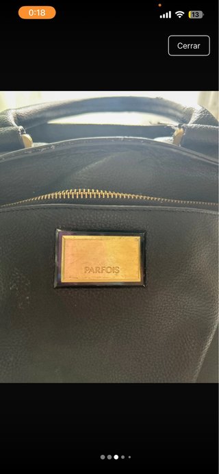 Bolso Parfois Negro Grande
