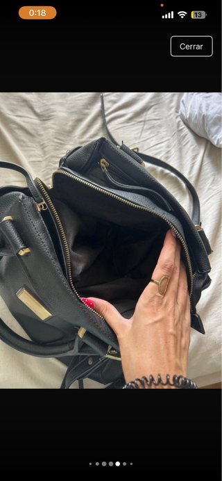 Bolso Parfois Negro Grande