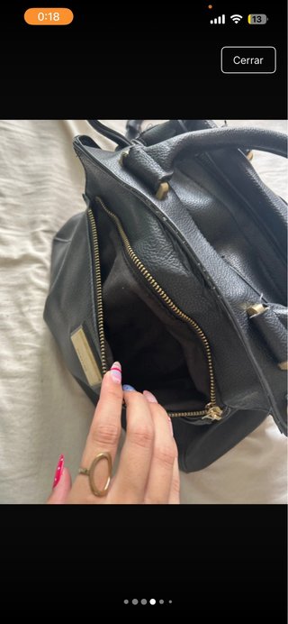 Bolso Parfois Negro Grande