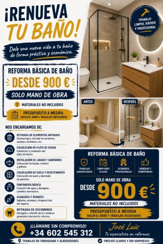 ¡Reforma tu baño!