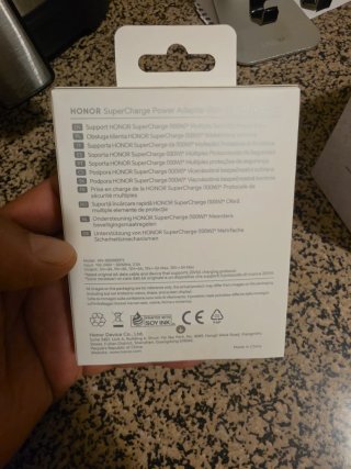 Cargador Honor SuperCharge 100W GaN Slim