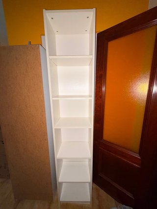 Librería Blanca Ikea Billy