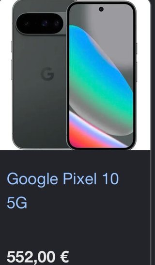 Google Pixel 10 128GB Nuevo