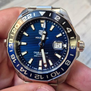 TAG HEUER AQUARACER GMT BATMAN