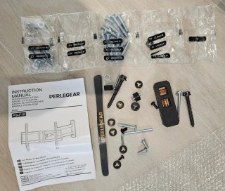 Soporte TV pared articulado PERLEGEAR 32”-75”