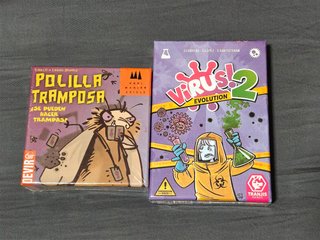 Pack 2 Juegos: Polilla Tramposa y Virus! 2