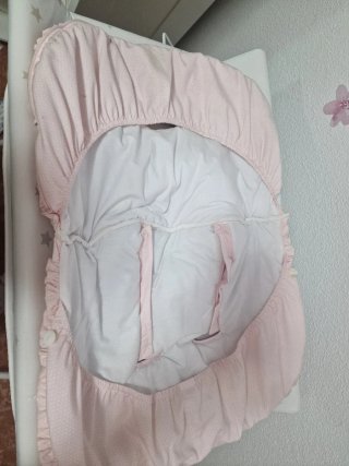 Conjunto Carro Bebé Rosa