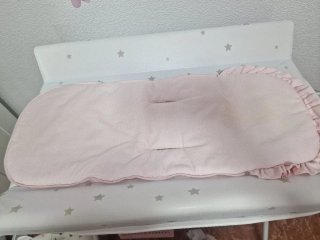 Conjunto Carro Bebé Rosa