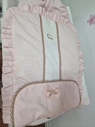 Conjunto Carro Bebé Rosa