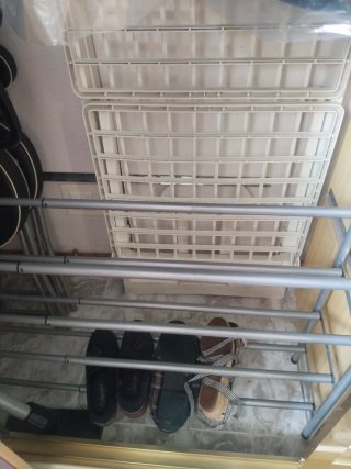 Zapatero Extensible Aluminio Plata