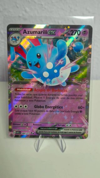 Azumarill EX Carta Pokémon 084/217
