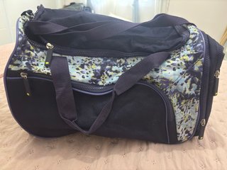 Bolso de deporte estampado