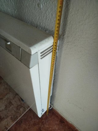 Acumulador eléctrico beige