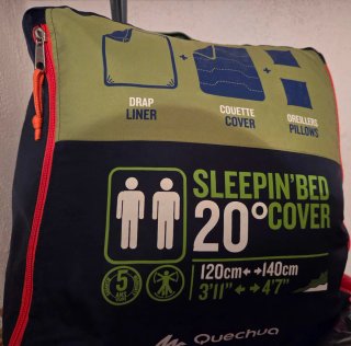 Funda Saco Dormir Quechua 20°