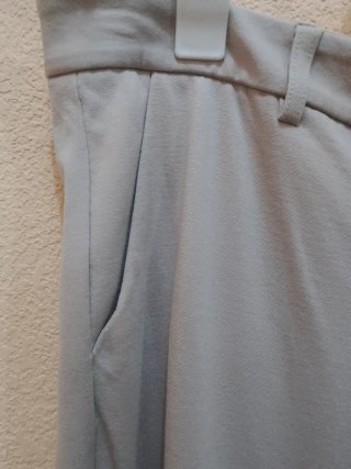 Pantalón chino largo hombre beige