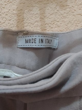Pantalón chino largo hombre beige