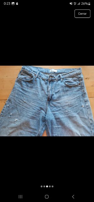 Vaqueros Zara rectos talla L/40