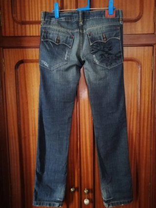 Lote 3 pantalones vaqueros T38