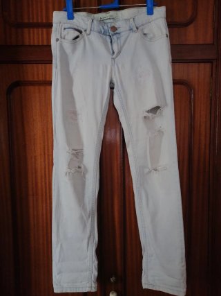 Lote 3 pantalones vaqueros T38