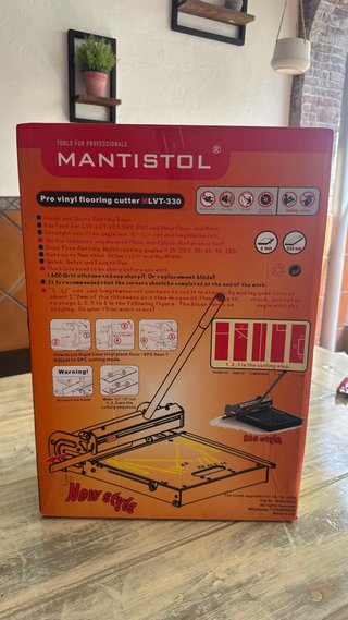 Cortadora Vinilo Profesional Mantistol LVT 330mm