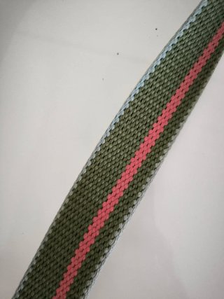 Cinto Vintage Verde e Rosa