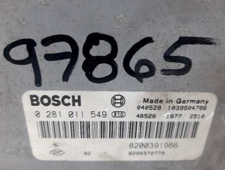 8200391966 centralita motor renault megane 1051237
