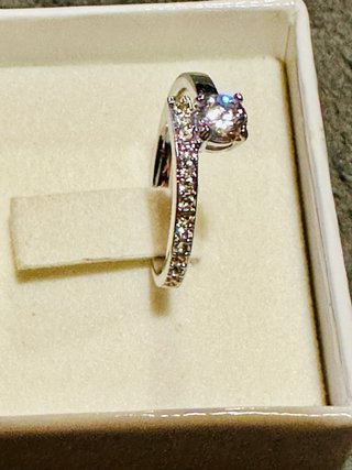 Anello Swarovski Misura 55 - Mai Usato