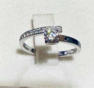 Anello Swarovski Misura 55 - Mai Usato