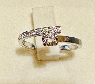 Anello Swarovski Misura 55 - Mai Usato