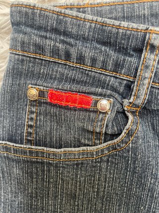Pantalón vaquero vintage baggy campana y2k 90s