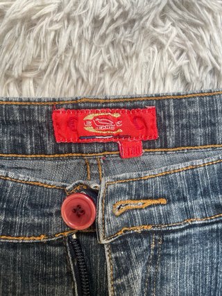 Pantalón vaquero vintage baggy campana y2k 90s