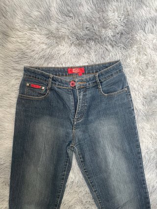 Pantalón vaquero vintage baggy campana y2k 90s