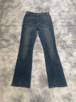 Pantalón vaquero vintage baggy campana y2k 90s