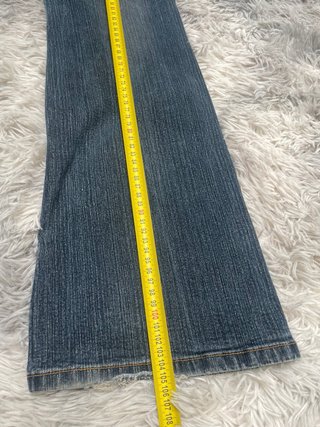 Pantalón vaquero vintage baggy campana y2k 90s