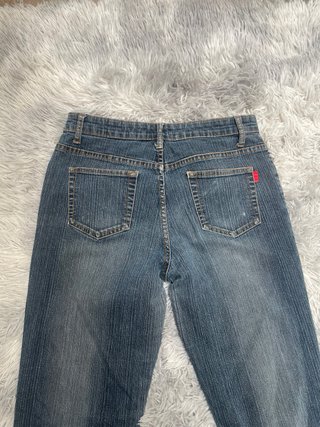 Pantalón vaquero vintage baggy campana y2k 90s