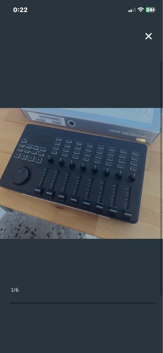 Korg NanoKontrol Studio MIDI USB Bluetooth cn caja