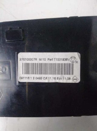 227426 mando calefaccion 275100007r renault megane