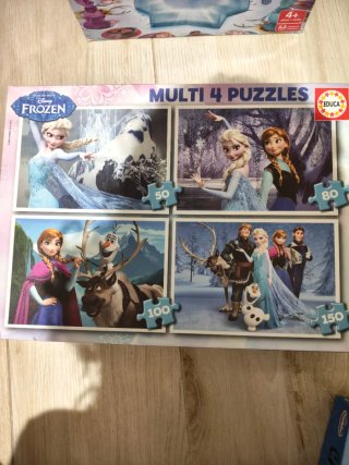 Puzzles Frozen Disney Multi 4 Puzzles Educa