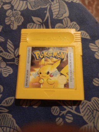 Pokémon Amarillo Game Boy DMG-APSS-ESP