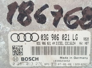 Audi 1142070 centralita motor uce 03g906021lg a3