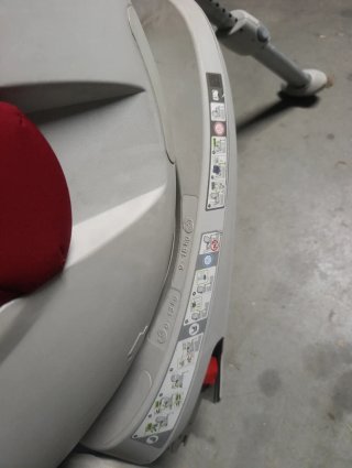 Silla de coche Britax Römer roja
