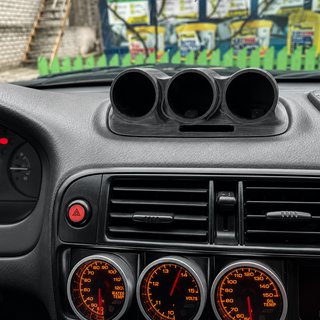 Soporte Triple 52mm Honda Civic EK 3D