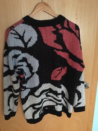 Jersey HM flores negro talla XS