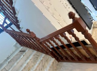 Barandas de madera para escaleras