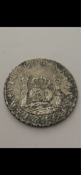 8 Reales 1740 (MBC-) México Felipe V