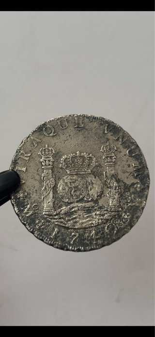 8 Reales 1740 (MBC-) México Felipe V