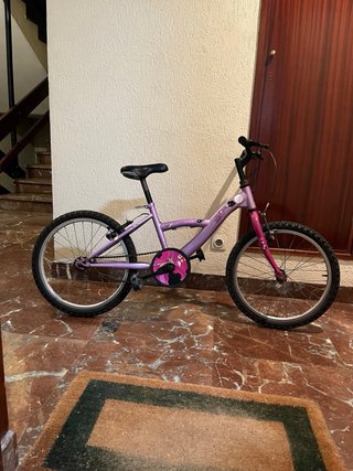 Bicicleta infantil morada