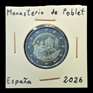 Pack 2 monedas 2 euros España 2026