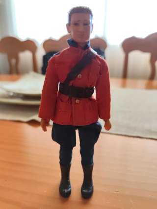 Madelman Policía Montada Canadá 1ª Gen 1973
