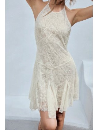 Vestido Zara bordado